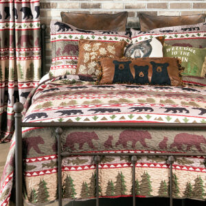 Bear Stripe Quilt Sets by Carstens