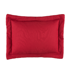 Bouvier Black Pillow Breakfast - Red
