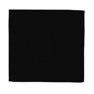 Bouvier Black Napkins Solid