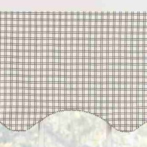 Bouvier Black Valance - Winston Plaid