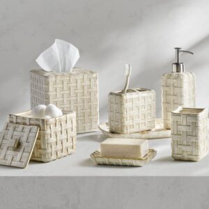 Cane Bath Accessories by Kassatex