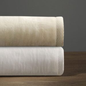 Cashmere Soft Acrylic Bed Blankets by DownTown Company
