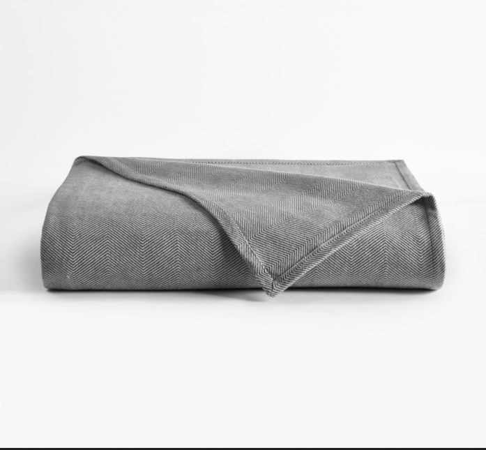 Herringbone Bed Blanket by DownTown Company - Image 2