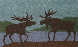 Moose Coir Mat