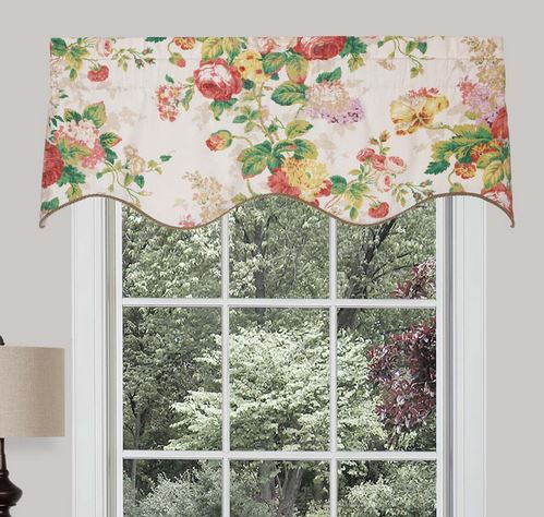 Cottage Rose Empress Filler Valance by Thomasville at Home