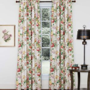 Cottage Rose Rod Pocket Drapes by Thomasville at Home