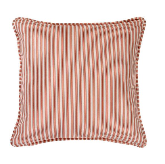 Cottage Rose Stripe Square Pillow by Thomasville at Home
