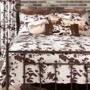 Cowhide Quilt Set by Carstens