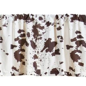 Cowhide Window Valance