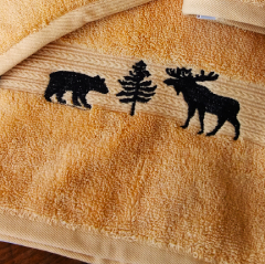 Forest Friends Gold Towel Collection - Image 2
