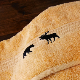 Forest Friends Gold Towel Collection - Image 3