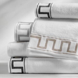 Greek Key Towels by Kassatex