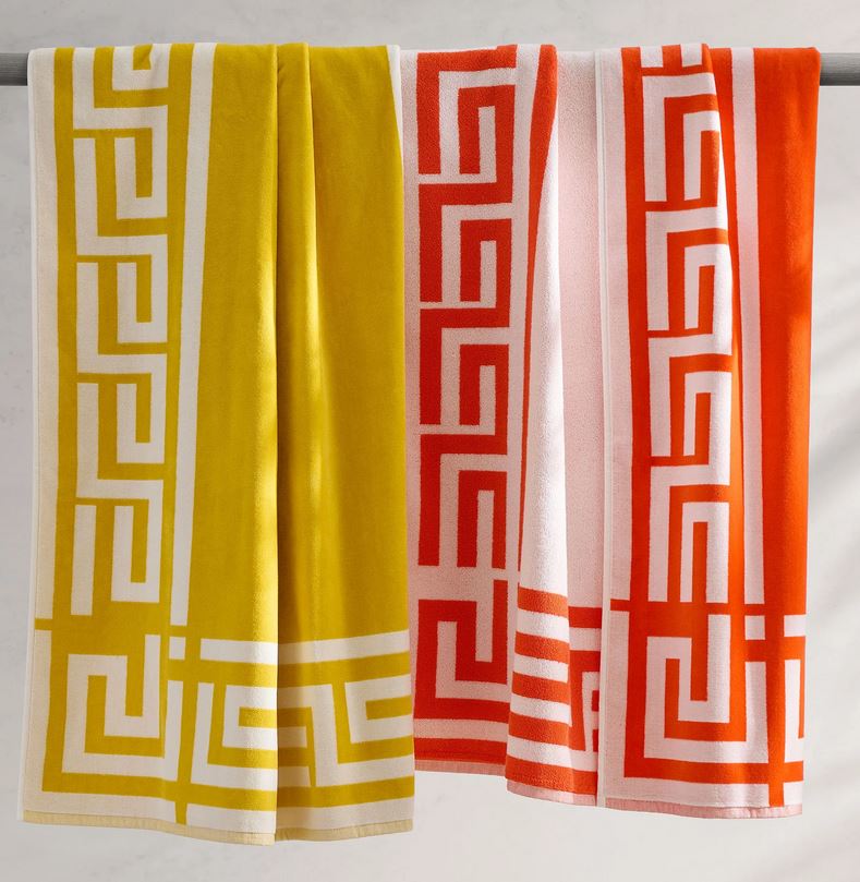 Greek Frame Beach Towels by Kassatex - Image 2