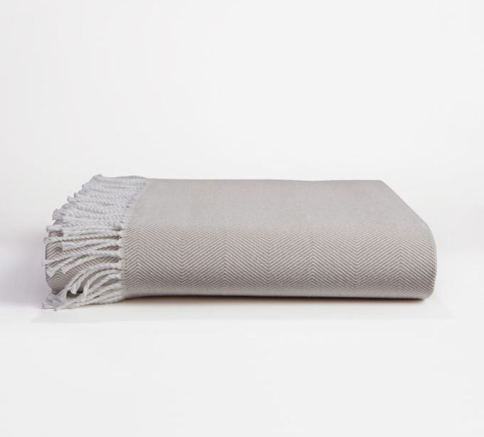 Herringbone Blanket Throw by DownTown Company - Image 4