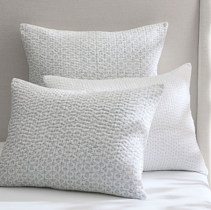 Iris Block Quilt Shams by Kassatex