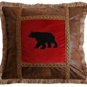 Applique Bear Pillow