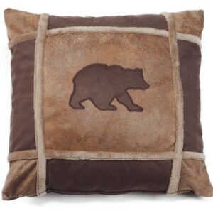 Bear Grid Pillow