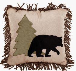 Bear & Tree Pillow