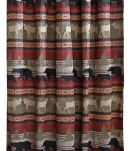 Ontario Wilderness Shower Curtain by Carstens Inc.