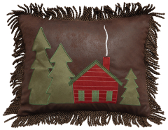 Hidden Cabin Pillow