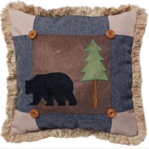 Bear Scrap Pillow