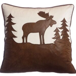 Misty Mountain Moose Pillow