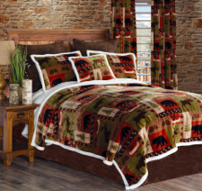 Patchwork Lodge  Coverlet Set by Carstens