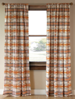 Amarillo Sunset Window Drapes