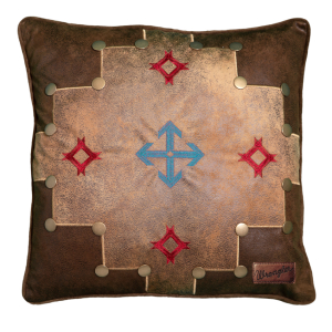 Wrangler Arrow and Rivets Pillow