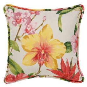 Kahlee Floral Square Pillow by Thomasville at Home