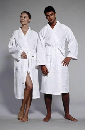 Hotel Kimono Waffle Robe