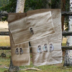 Kokopelli Linen Towel Collection