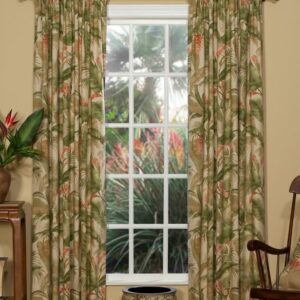 La Selva Natural Rod Pocket Drapes