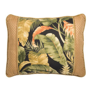 La Selva Black Breakfast Pillow