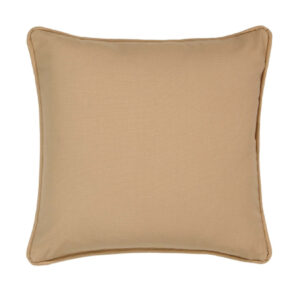 Leaves Tan Square Pillow by Thomasville at Home