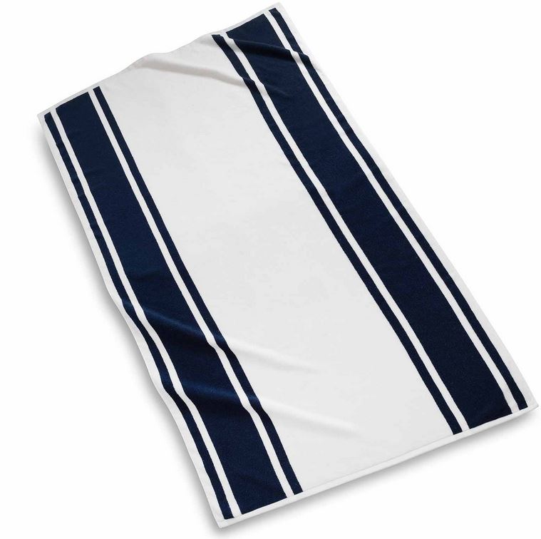 Mari Stripe Beach Towels by Kassatex - Image 4