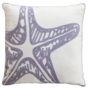 Lavendar Starfish Pillow
