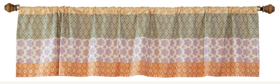 Pastel Prairie Window Valance