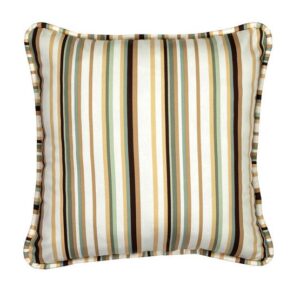Pontoise Square Pillow Stripe by Thomasville at Home