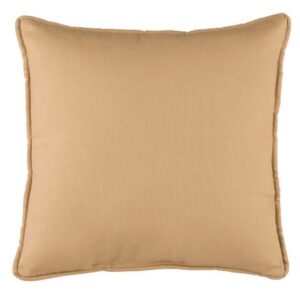 Pontoise Square Pillow Tan by Thomasville at Home