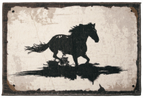 Running Horse Accent Rug