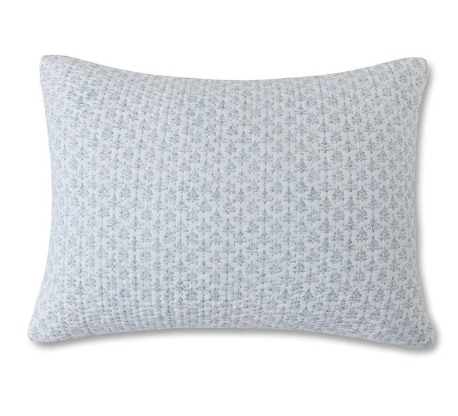 Iris Block Quilt Shams by Kassatex - Image 2