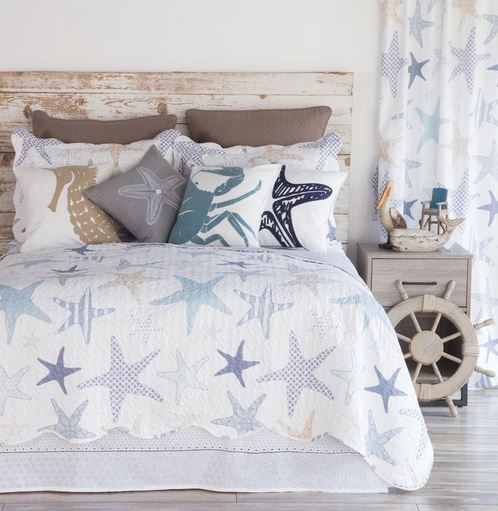 Starfish Quilt Set by Carstens