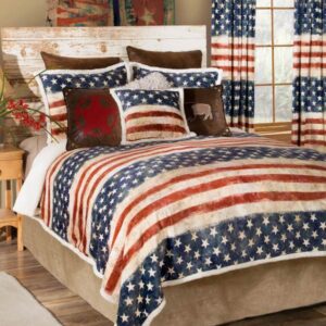 Stars & Stripe King Coverlet Set by Carstens
