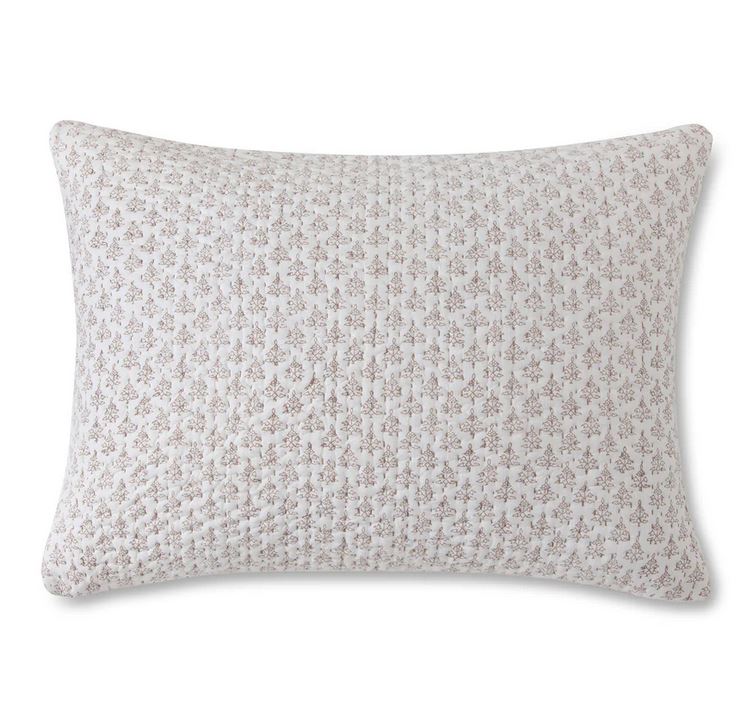 Iris Block Quilt Shams by Kassatex - Image 3