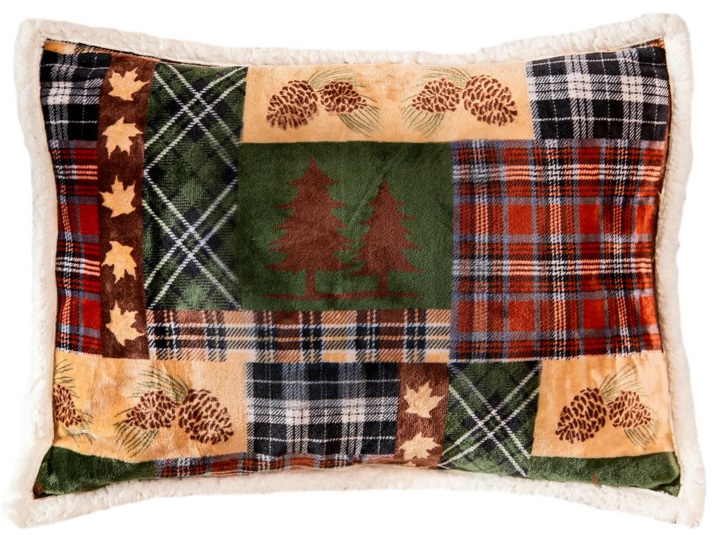 Tree Plaid Coverlet Set by Carstens - Image 5