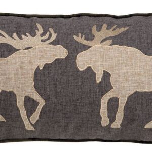 Two Moose Pillow