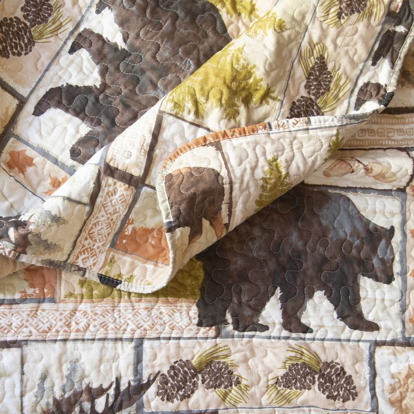 Vintage Lodge Quilt Set by Carstens - Image 4