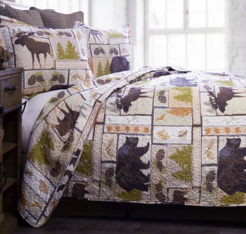 Vintage Lodge Quilt Set by Carstens - Image 3