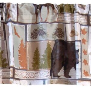 Vintage Lodge Window Valance